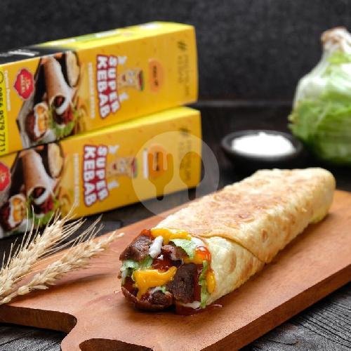 Kebab Large + Keju menu Super Kebab, H. Kelik