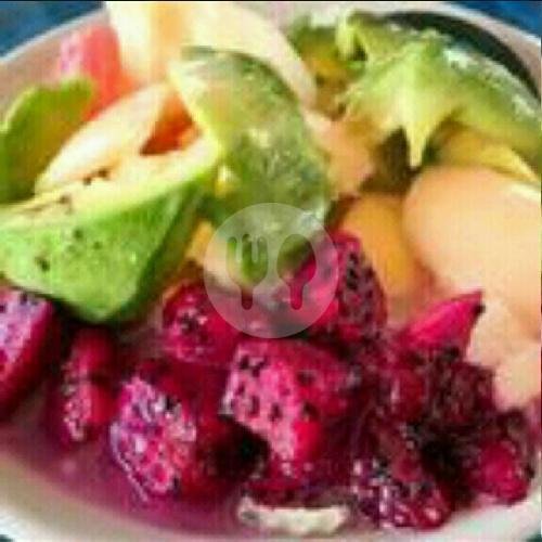 Sop Buah Full Buah Orginal menu Es Sop Buah & Juice Azzami, Kebon Mangga