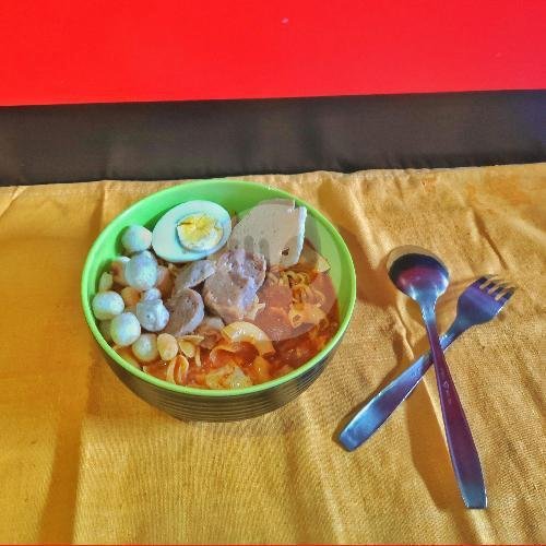 Siomay Kering menu Seblak Bloom Sukoharjo