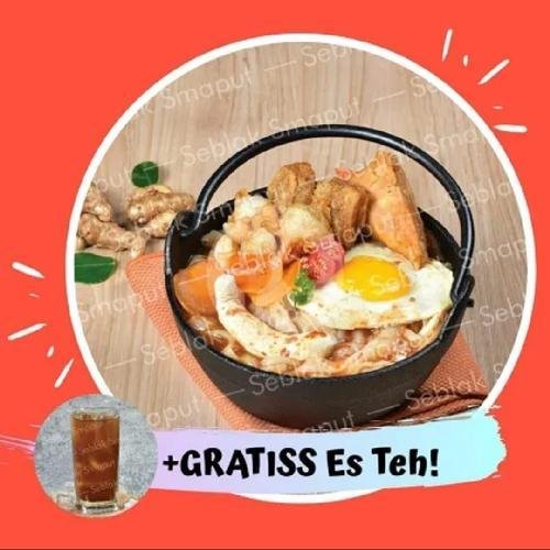 Seblak White Curry Topping Sosis menu Seblak Smaput 13A, Cipinang