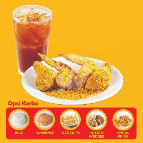 Combo 1 menu Wingz O Wingz, Cimahi