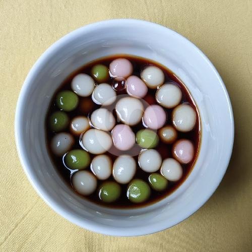 Ronde Kecil Gula Putih menu Ronde Alkateri, Cibadak