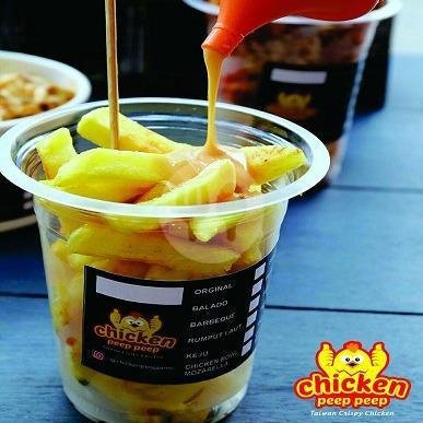 Kentang Goreng Rasa BBQ menu Chicken Peep Peep, Cipto