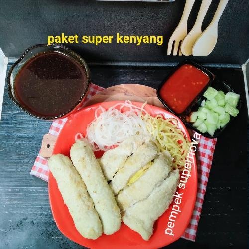 Paket Super Kenyang menu Pempek Supernova, Cibeureum