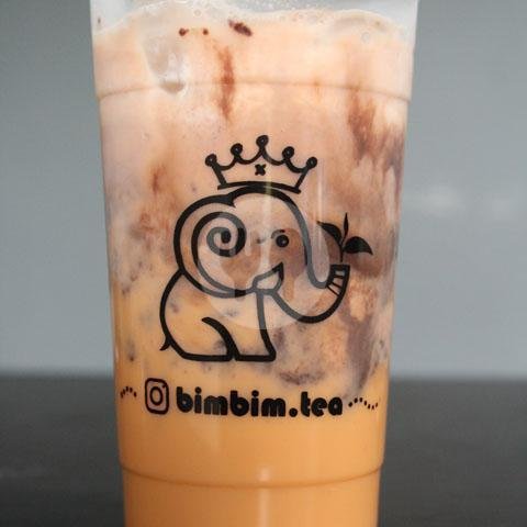 Choco Original Thai Tea ( M ) menu Bimbim Thai Tea & Ice Coffee, Lowokwaru