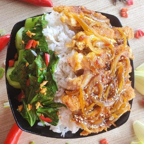 Nasi Ayam Saos Hunan menu Kwong Bing Chinese & Seafood, G-Walk