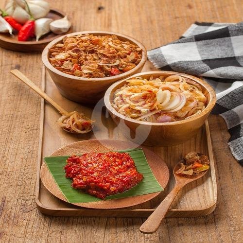 Sayur Campur menu Masakan Khas Bali Cik Ing, Ruko Pasar Modern