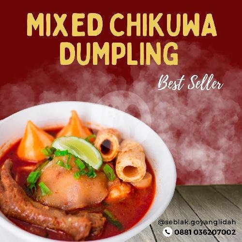 Mixed Chikuwa Dumpling menu Seblak Goyang Lidah Kediri