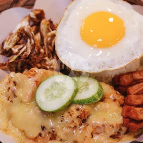 Nasi Ayam Geprek Sambal Tauge menu Ayam Geprek Mr Joss, Kol Sugiyono