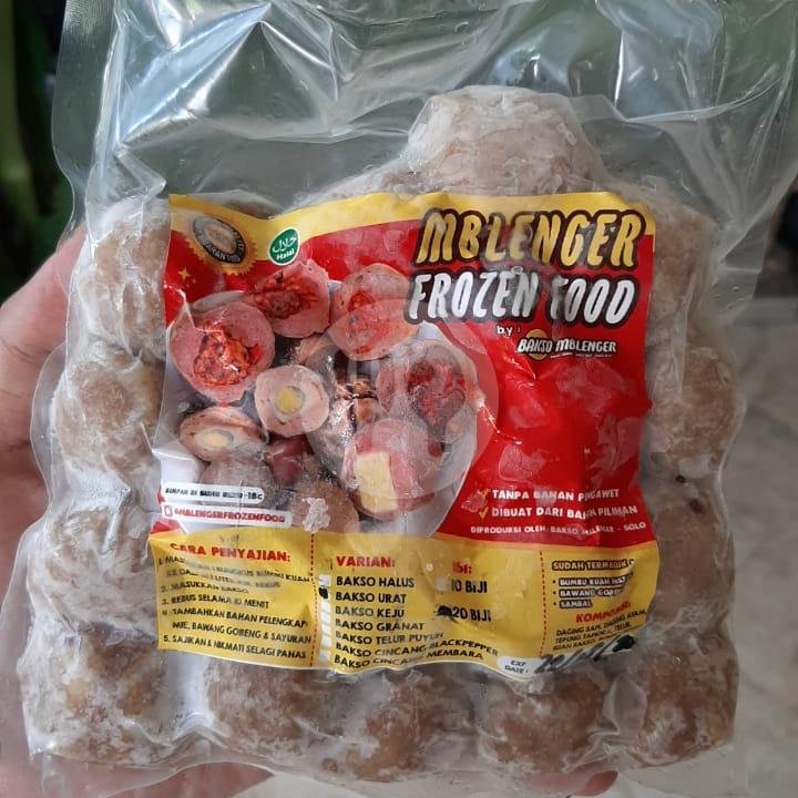 Bakso Frozen Keju Isi 10 menu Bakso Mblenger, Banyuagung