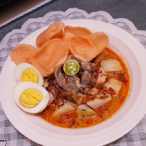 Kupat Tahu Petis Spesial Telur Rebus menu Kupat Tahu Singaparna Mamah Ica