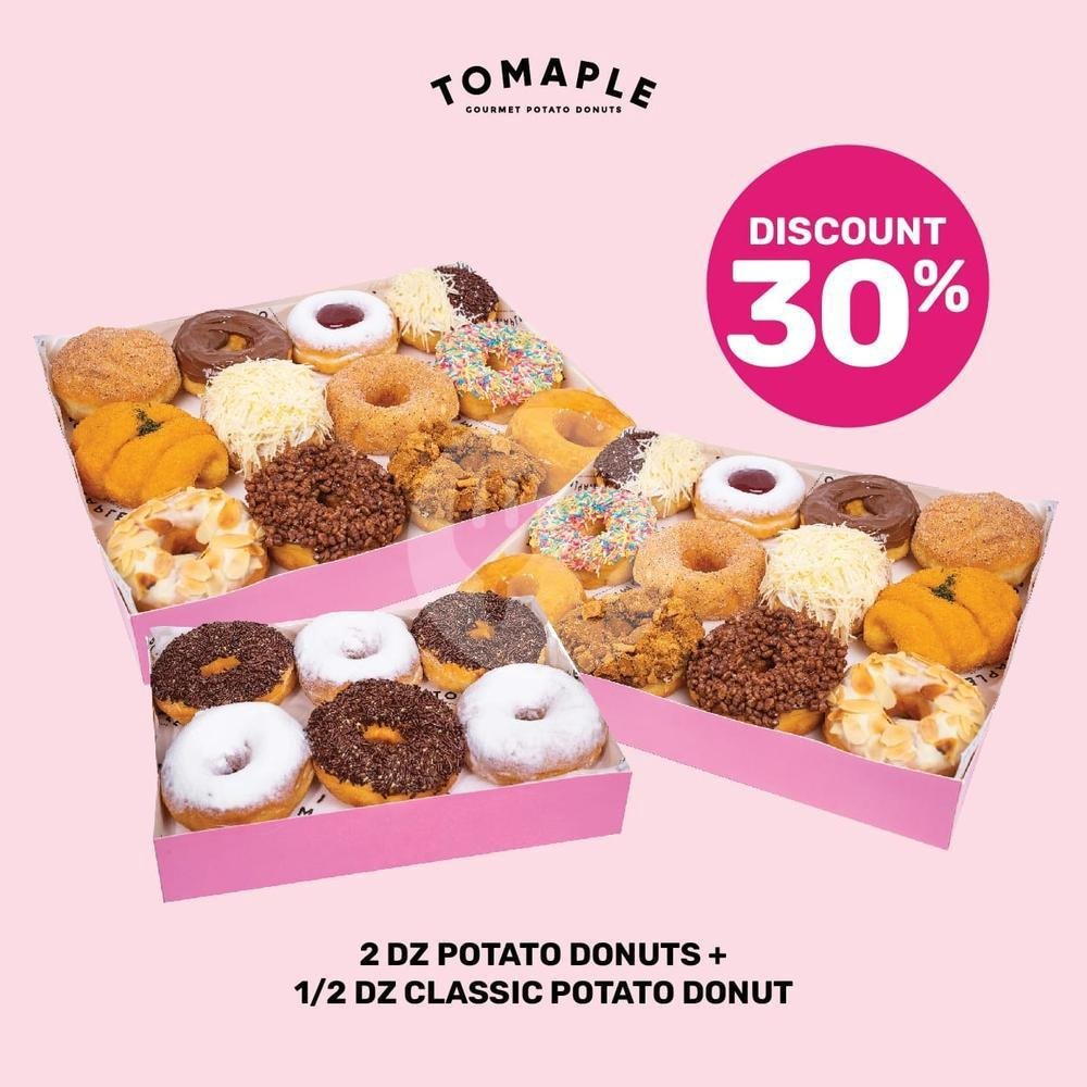 Gula Tabur menu Tomaple Potato Donuts, Wisma 46 - Sudirman