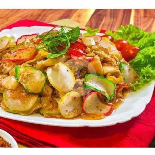 Omelet menu Seblak Mbah Wono, Blimbing