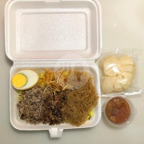 Bubur Manado (Sabtu Minggu) menu Nasi Kuning Abon Cakalang, Vila Nusa Indah 3
