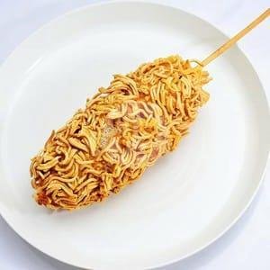 Corndog Mie Sosis Moza menu Seblak Corndog Dan Jebbew, Tanah Baru