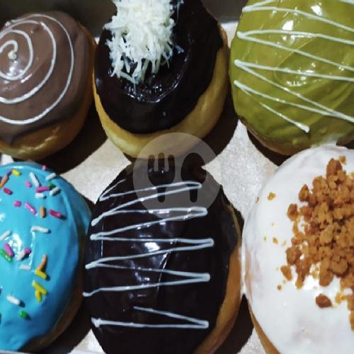 Donut  Isi 6 Buah menu Donut Kentang, Pandes