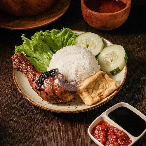 Ayam Bakar MasBe menu Tahu Telor, Bebek Kremezz dan Mie Bandit Warung 86