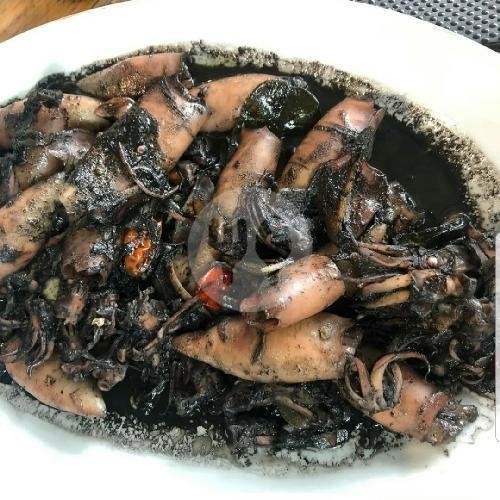 Nasi Cumi Hitam Level Pedas 3 menu Cumi Hitam Kangen Masakan Rumah, Jagakarsa