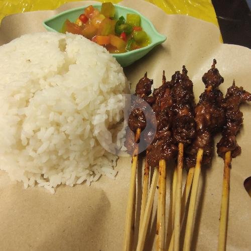 15 Tusuk Sate Ayam Sambal Dabu Dabu menu Sate Pedas Bang Dabu, Burangrang