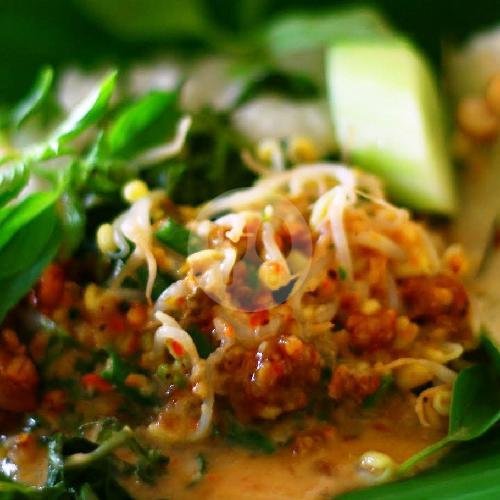 Nasi Rawon menu Nasi Pecel Madiun Bu Surati, Arcamanik