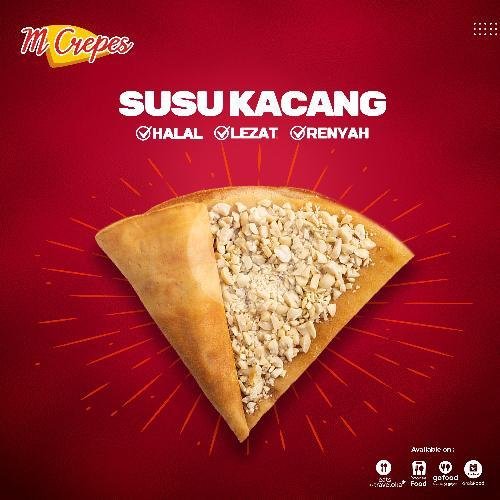 Keju Susu menu M Crepes, Sawahan