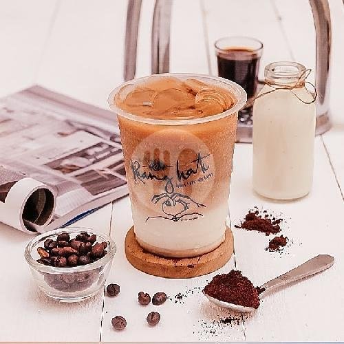 Ice Banana Coffee menu Kopi Ruang Hati - Tanah Mas Smg, Telaga Mas