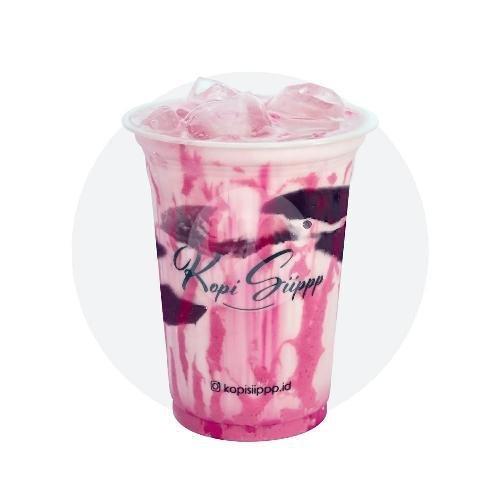 Es Susu Cincau Thai Tea menu Kopi Siippp Xoxo, Trunojoyo