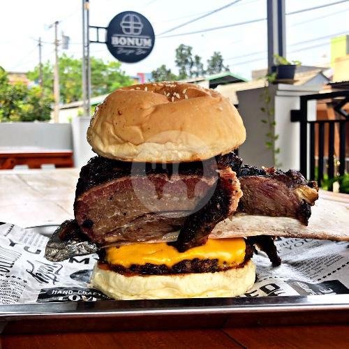 Bonasera (Double) menu Bonum Burger Bar, Candi Pawon Raya