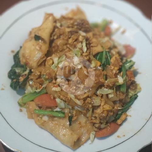 Nasi TELUR guyur menu Mie Goreng dan Pangsit Goreng Dema, Sirnarasa