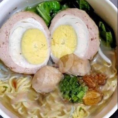 Mie Ayam Biasa (Pakai Stryfoam + Sumpit) menu Bakso Mie Ayam Pak Tekun