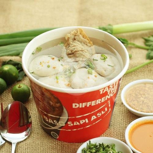 Baso Babat Urat menu A Fung Baso Sapi Asli, Dr. Soetomo