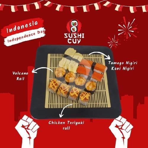 SATAKA Platter menu SUSHI CUY, Palmerah