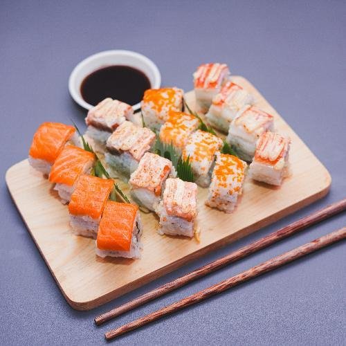 Salmon Mayo Roll (8 Pcs) menu Hepi Sushi, Pondok Aren