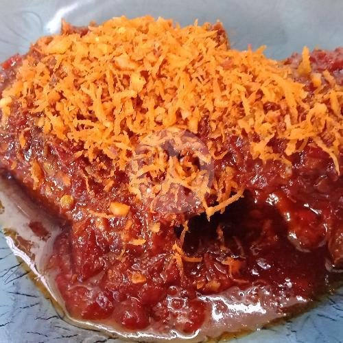 Kerupuk Kaleng menu Nasi Bebek Ibu Juriyah, Bekasi Barat
