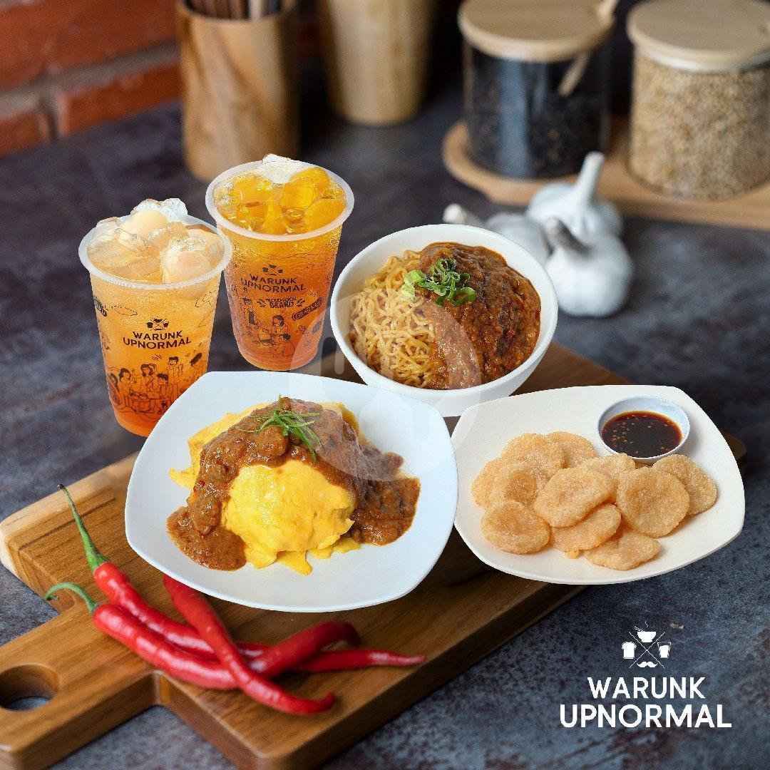 Flavour Tea Lychee menu Warunk Upnormal, Tasikmalaya
