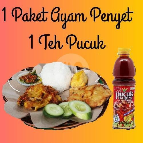 Paket Ayam Bakar menu Mister Penyet 3