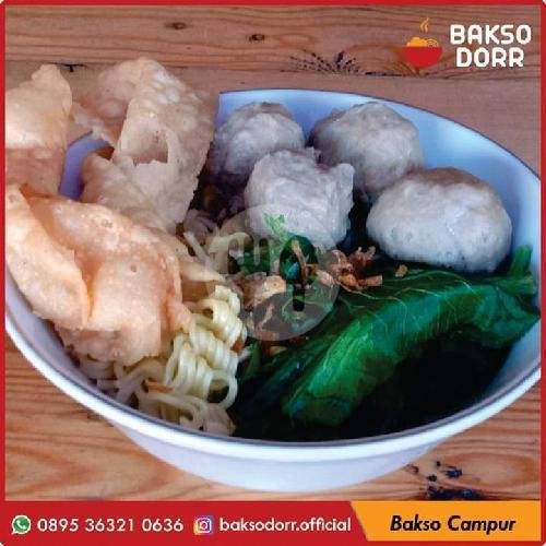 Bakso Urat Pedas menu Bakso Dorr Spesial Bakso Urat & Mie Ayam, Ambarbinangun