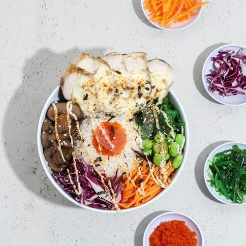 Zen Tuna Poke Bowl menu Fit Fuel, Salad and Smoothie Bar, Maulana Yusuf