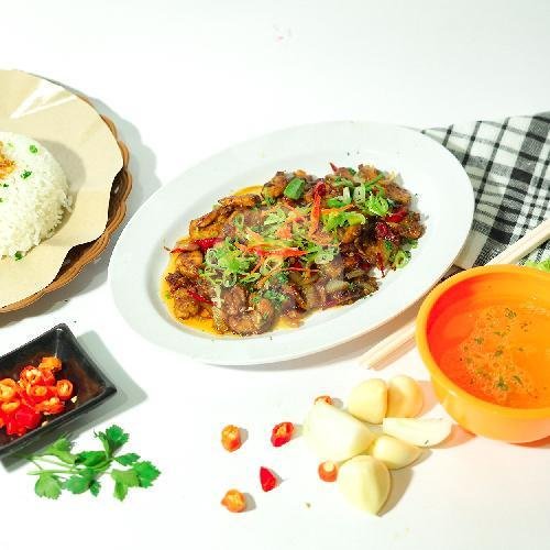 Nasi Kung Pao Chiken menu KANTIN MAS ARYA