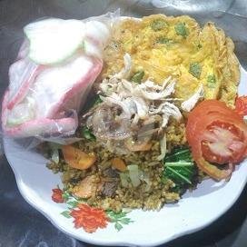 Mie Goreng menu Nasi Goreng Tenda Barokah Bang Emen, Pekalongan Barat