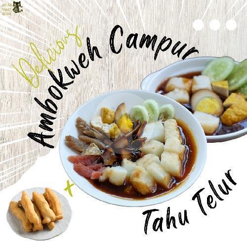 Ambokweh Tahu Telur X Ambokweh Campur menu Ambokweh Acun, Cibadak