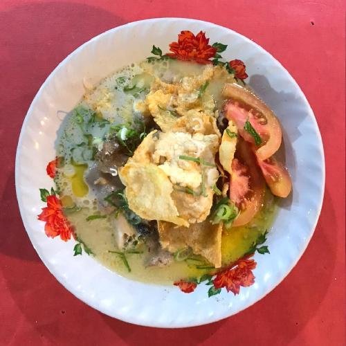 Nasi Putih menu Sop Kaki Kambing & Sapi 999 Tujuh Saudara
