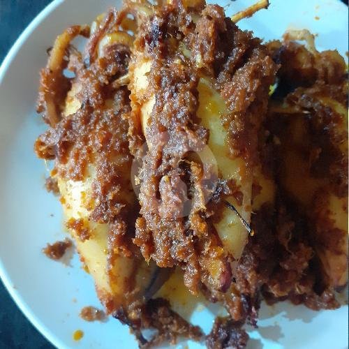 Nasi Ayam Goreng Serundeng menu RM Ombak Piaman 1 (Salero Denai), UMS