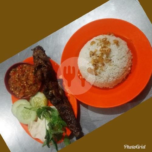 Bebek Bakar + Nasi menu Lele Kremes Cak Wafi, Godean