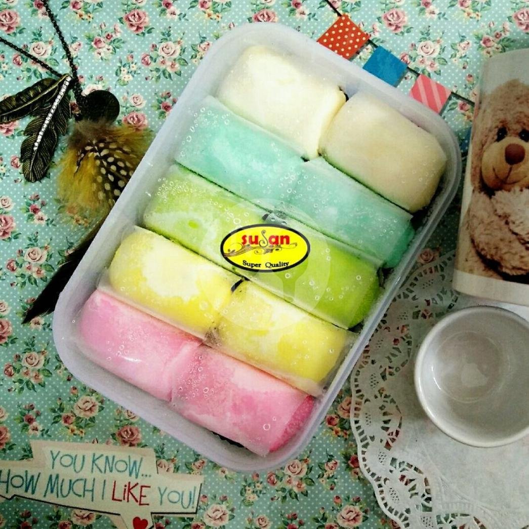 Pancake Durian Rainbow 10 menu Susan Pancake Durian Super, Jangli Perbalan