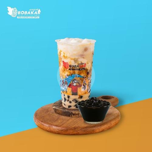 Salted Caramel Boba Fresh Milk menu Bobakar, Ngaliyan