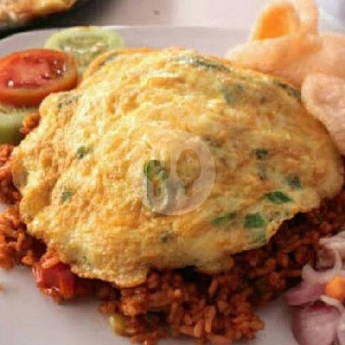 Nasi Gila Telor,Sosis, Bakso menu Nasi Goreng Mas AGUS 'Warung Goyang Lidah', Manggarai