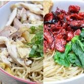 Mie Ayam Kombinasi menu Bakmi Bintang Gloria, Pondok Bambu