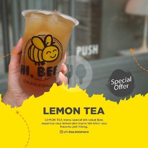 Lemon Tea menu PITEQU AYAM GEPREK, Ngadiluwih