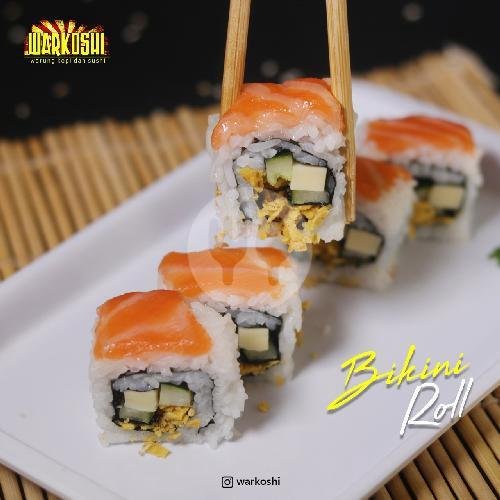 Bikini Roll menu Warkoshi (Warung Kopi dan Sushi), Semarang Selatan
